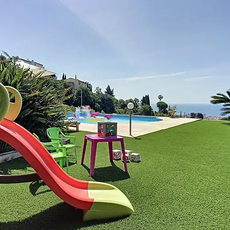 Villa Nostrodamo With Panoramic Sea View Vallauris